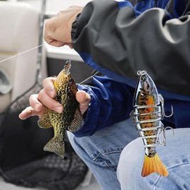 Swimming Bait | Simulation Swimming Baits Tackle Bass Fishing - Realistic Freshwater Fake Catching Lures for Perch Catfish Pike Sea Bass