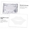 Mascarillas Exfoliantes Hidratantes para Labios 25piezas Gel de Fibra Vegetal