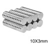 100 Imanes 10mm X 3mm N35 Con