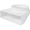 Vent Systems 204 x 60 mm Rectangular 90° Angle Duct