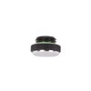 Barrow G1/4" Mini Valve with Aluminum Handle, Silver Handle, Black
