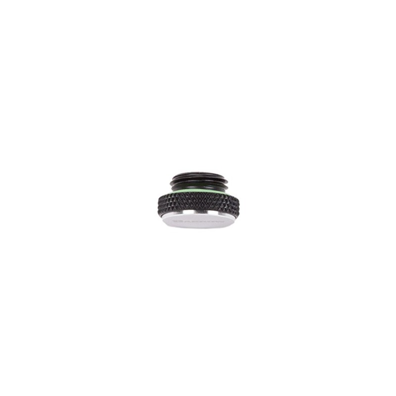 Barrow G1/4" Mini Valve with Aluminum Handle, Silver Handle, Black