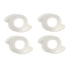 4Pcs(3"W x 2" D) Silicone Door Knob Grips - Anti-Static