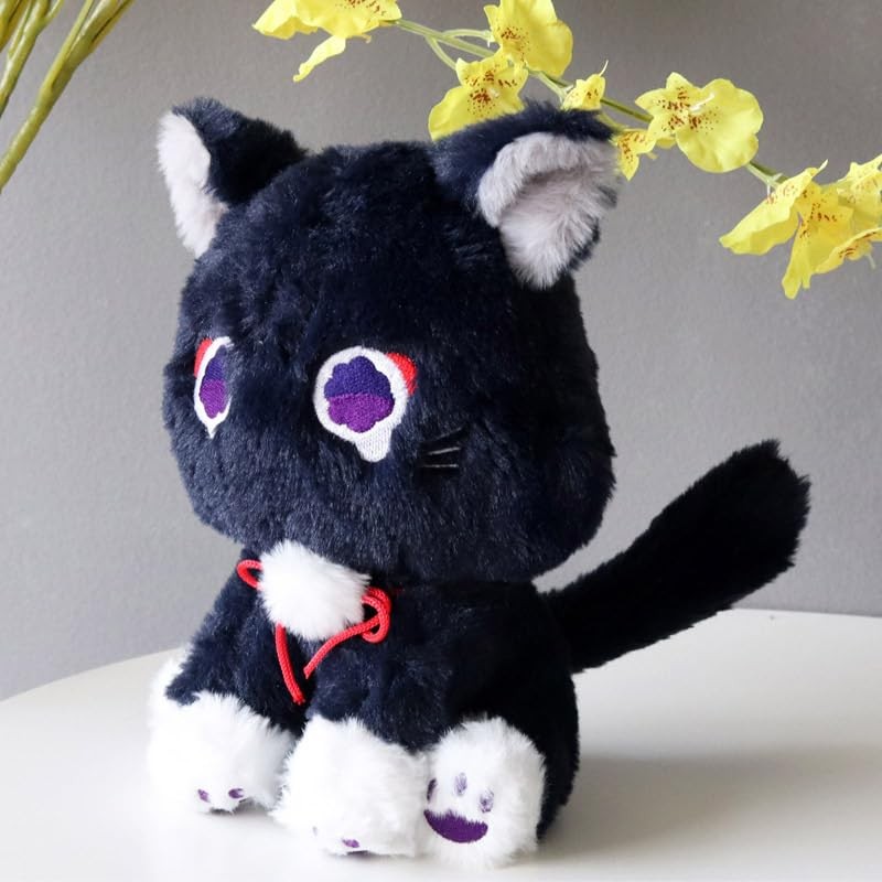 8.6inch Genshin Impact Cat plush Toy,Wanderer Cat Plush Stuffed Animal