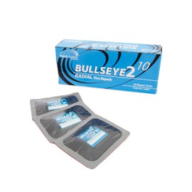 Myers Tire Supply Patch Rubber Company Bullseye2 Dual Cure 10, Box of 20