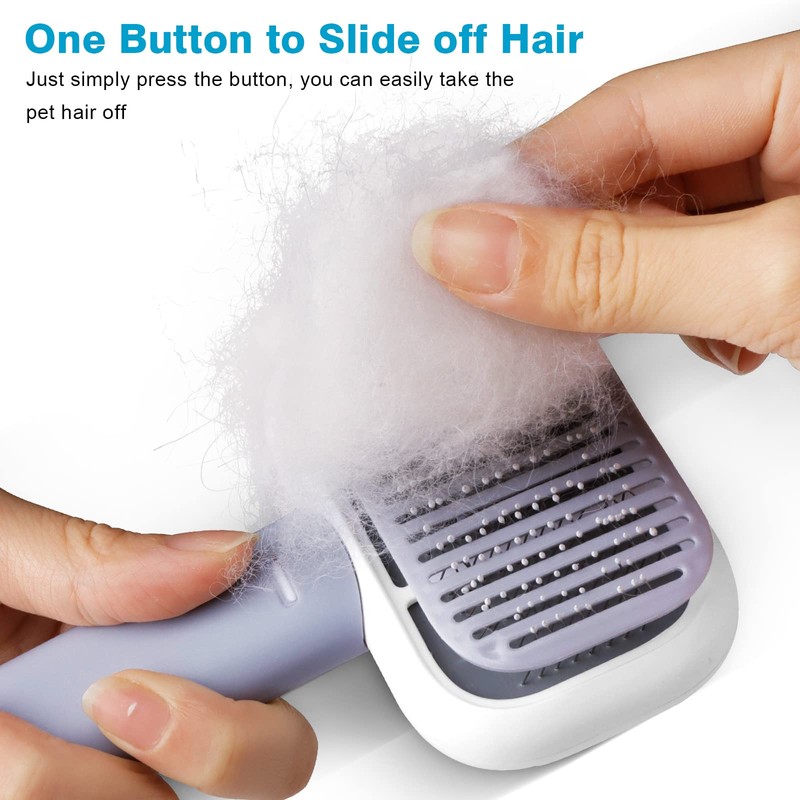 Cat Brush for Shedding, MOMSIV Cat Grooming Comb Dog Massage