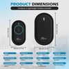 RUTZ® Wireless Doorbell, Waterproof Plug-in Door Bells Wireless Cordless Chime