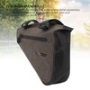 Bike Triangle Frame Bag Multipurpose Waterproof TPU Double Sided Pockets