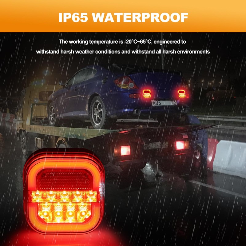 Hifybaty [2024 Upgrade] Wireless Trailer Lights for Towing - Rechargeable