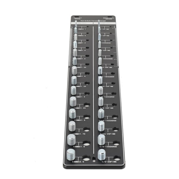 CDZHLTG 28 Nut and Bolt Thread Checker, Bolt Size and