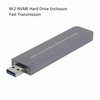 M.2 NVME Hard Drive Enclosure External USB 3.1 to NGFF