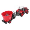 RC Farm Tractor with Trailer Remote Control Tractor Toy RC