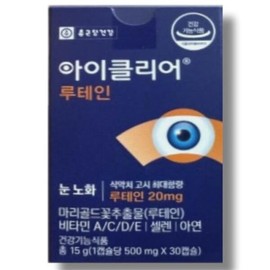 Food/CKD Healthcare/EYECLEAR/Lutein/30Capsules