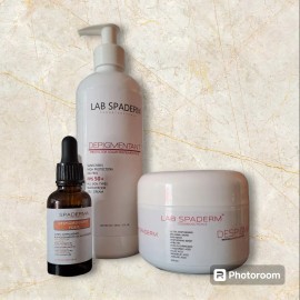 Kit Despigmentante, Suero,mascarilla Y Protector Solar.