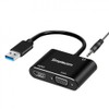 Simplecom DA316A USB to HDMI + VGA Video Card Adapter