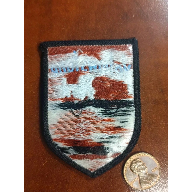 Vintage Yellowstone National Park Bear Geyser Embroidered Patch NEW Iron-On