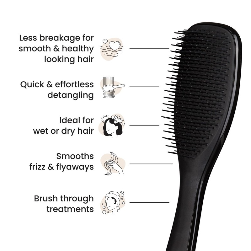 Tangle Teezer Ultimate Detangler Brush for Wet & Dry Hair,