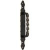 KOTARBAU® Door Handle 290 mm Gold - Black Wrought Iron