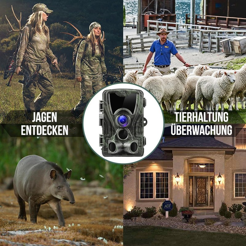 Strex Wildlife Camera with Night Vision - 120MP 4K Ultra