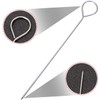 KOMUNJ Pack of 20 Stainless Steel Kebab Skewers, Roller Needles,