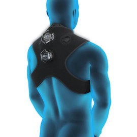 ICE 20 Ice Therapy Neck Compression Wrap Bag - Colder Longer Than Gel (Black)