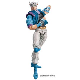Super Action Statue "JoJo's Bizarre Adventure Part 2" "Caesar Antonio Zepeli Second" Approx. 6.3 inches (160 mm) PVC & ABS & Nylon Painted Action Figure ME21341