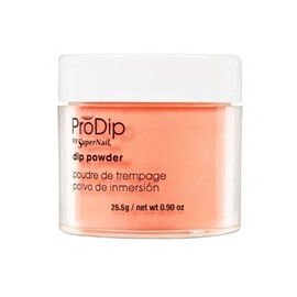 Supernail Prodip Colored Acrylic Dip, Powder Tangelo Orange, 0.9 Ounce