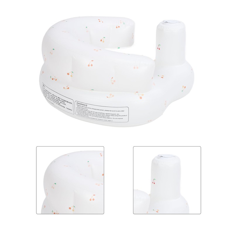 Baby Inflatable Couch Chair PVC Spine Protection Comfortable Portable Baby