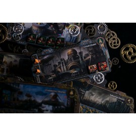City of The Great Machine Board Game | 1-4 Players | Ages 14 and up | Steampunk | One-vs-Many | Hidden Movement | Cooperative & Solo | Average Playtime 45-90 min