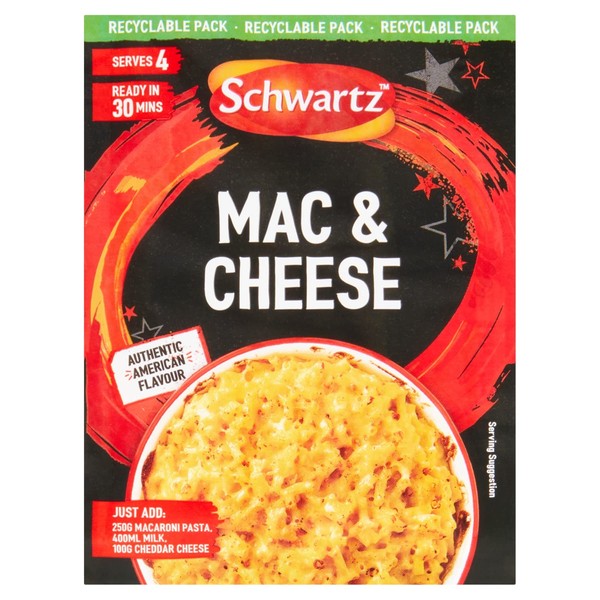 Schwartz Classic Mac & Cheese, 30g