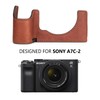 MUZIRI KINOKOO Alpha 7C II Case, Retro Style Genuine Leather