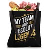 Funny Boss Gift Team Legends Humor Manager Retirement Office Tote