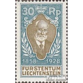 Liechtenstein 84 unmounted mint/never hinged ** MNH 1928 Jubilee (Stamps for collectors)