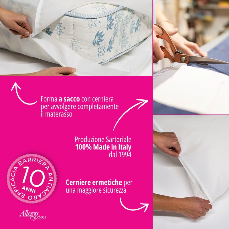 Allergosystem Dream Dust Mite Set Consisting of Mattress Protector with