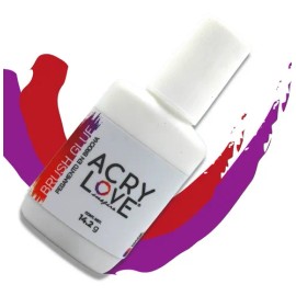 Pegamento Resina Con Brocha Para Uñas, De 14.2g. Acry Love