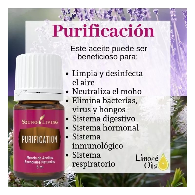 Young Living Aceite Esencial Purificación 5ml. Young Living, Aromaterapia