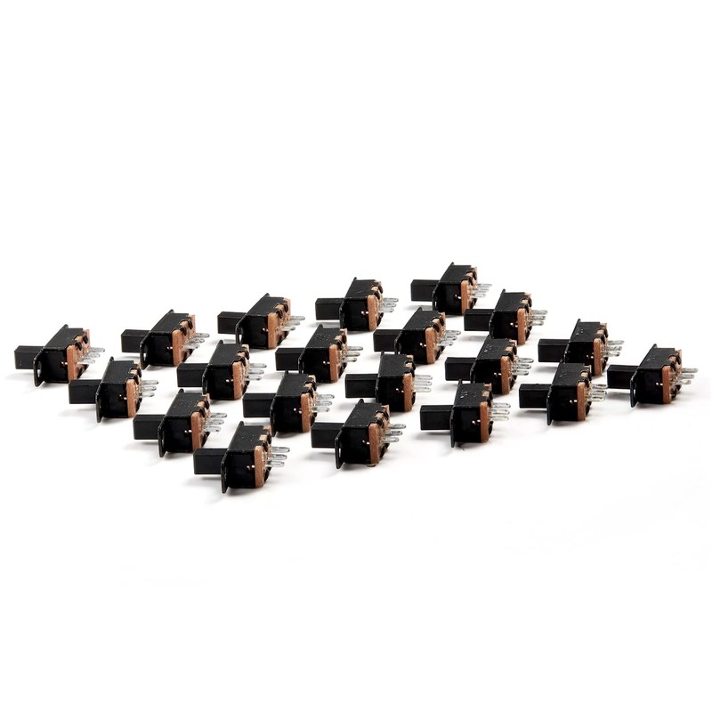 Chanzon SPDT Micro Slide Switch 1p2t 2 Position 20pcs (SS12F15)
