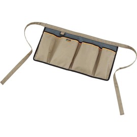 TRUSCO(トラスコ) 作業用ショートエプロン ベージュ TC-SEP-BE