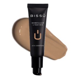 Maquillaje Liquido Alta Cobertura Biss Tonos 05 Moccachino