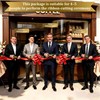 Ribbon Cutting Ceremony Kit with Gold Ceremonial Scissors (5-Person Set)