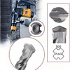 SDS Plus Rotary Hammer Drill Bit 24Pcs 5/32 in. x