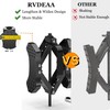 Rvdeaa X-Shaped Wheel Chocks for Travel Trailer【Allow Drill Adjust】 RV