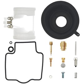 4-Pack Carburetor Repair Kits Diaphragm Float Replacement for Kawasaki ZX600 ZX6R ZZR600 1990-1995 Zx-6 1990-2005