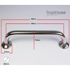 Tropik home 8" Disabled Grab Bar/Rail, Mobility Aid Handle Support