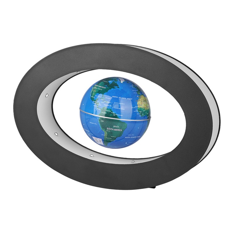 Electronic Magnetic Levitation Floating Globe with LED Light Home Office
