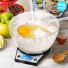 Duronic Digital Kitchen Scales KS6000 BK/CR | Black Design with