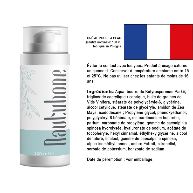 Nautubone Cream - 300 ml (3 x 100 ml), pack