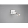 Reality Leuchten Wandspot Vannes R80181731, Metall Weiß Matt, Exkl. 1x