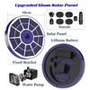 AISITIN 3.5W Solar Fountain Pump Built-in 1800mAh Battery, Solar Bird