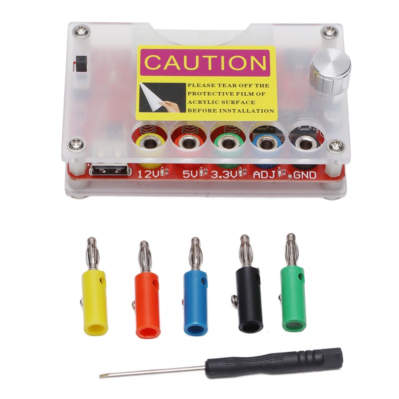 ATX Breakout Board Adjustable Voltage Knob Multivoltage Compatible ATX Power